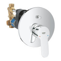 Смеситель для ванны Grohe Bauedge 29079 000 (29079000) хром