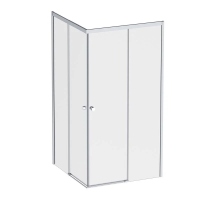 Душевой уголок (100х100) Am.Pm X-Joy W94G-403-100100-MT1K хром матовый