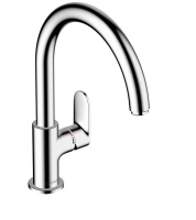 Смеситель для кухонной мойки Hansgrohe Vernis Blend M35 71870000, хром