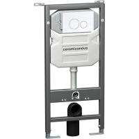 Система инсталяции для подвесного унитаза 3 в 1 Ceramica Nova Envision/ Round CN1001W