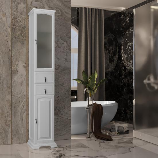 Пенал Opadiris Риспекто 30, цвет белый матовый, правый, 00-00005833