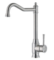 Смеситель для кухни Zorg STEEL HAMMER SH 5208 INOX