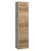 Подвесной пенал 36,5 см. AQWELLA MOB0535BS+MOB0735DB