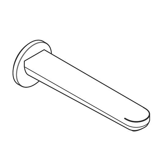 Излив для ванны Hansgrohe Rebris S 72430000 хром