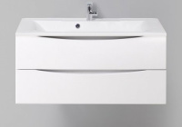 База под раковину подвесная BelBagno MARINO-1000-2C-SO-BL-P Bianco Lucido
