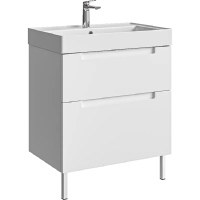 Тумба без раковины 70 см Aqwella Vancouver VAN01072N белый матовый