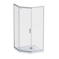 Душевой уголок (90х90) Am.Pm Gem 5-corner Pivot W90G-405-090MT