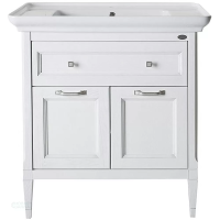 Тумба под раковину ASB-Woodline   Гранда 85 11487 (белый)