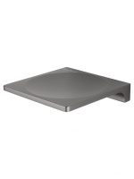 Мыльница с держателем WONZON & WOGHAND ECLIPSE, темный графит WW-9124-BGM