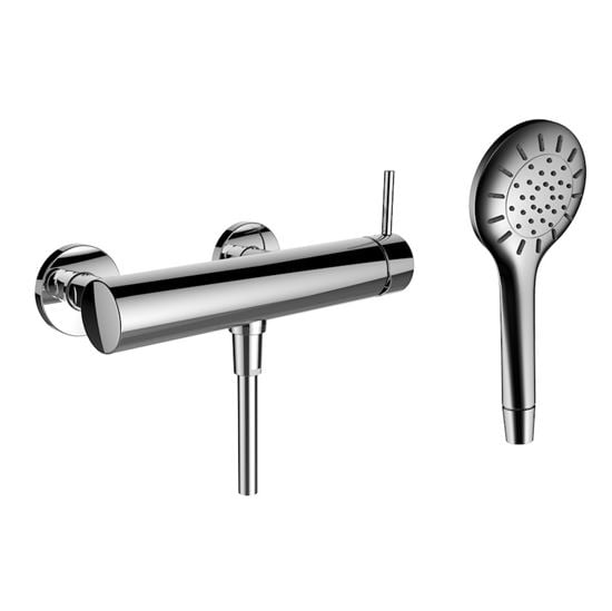 Смеситель для душа с аксессуарами Laufen Twinplus 3.3162.7.004.136.1 Смеситель для душа с аксессуарами Laufen Twinplus 3.3162.7.004.136.1