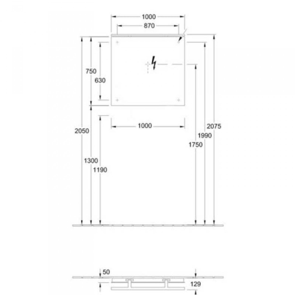 Зеркало для ванной Villeroy&Boch More to See One A4301000