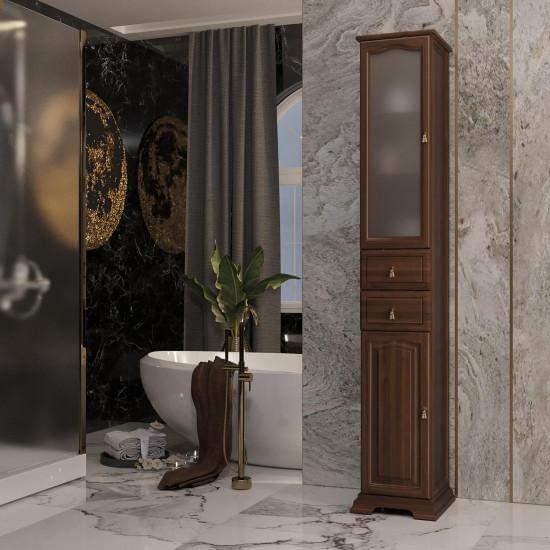 Пенал Opadiris Риспекто 30, цвет орех антикварный, левый, 00-00005834