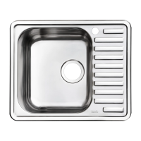 Кухонная мойка, нержавеющая сталь iddis Strit STR58SLi77, сталь