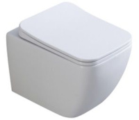 Унитаз подвесной безободковый Art&Max MAXIMA AM010CHR/AM010SC микролифт