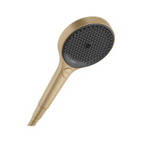 Ручной душ Hansgrohe Rainfinity 130 3jet EcoSmart 26865140 шлифованная бронза