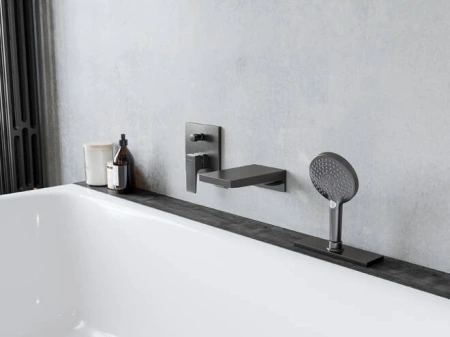 Ручной душ Hansgrohe Raindance Select S 120 3jet 26530340 шлифованный черный хром