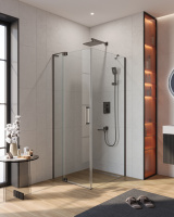 Душевой уголок (80х80) CEZARES SLIDER SLIDER-AH-1-80-80/90-C-GM