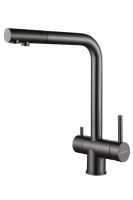 Смеситель для кухни с подключением к фильтру  Paulmark Skalen Sk213020-GM