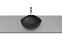 Раковина накладная (37,5х37,5) Roca Ruy Ohtake 327A15640 оникс матовый