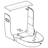 Комплект декоративных панелей для Geberit AquaClean Mera, глянцевый хром 243.102.21.1