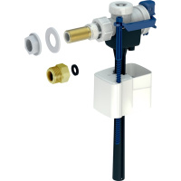 Впускной клапан Geberit тип 333, подвод воды сбоку, 3/8" и 1/2", ниппель из латуни 136.730.00.3