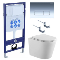 Комплект унитаза с инсталляцией  SET AQUATEK ВЕГА cmp-016