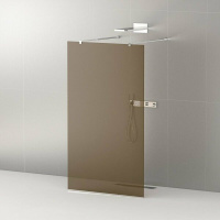 Душевая перегородка 120 см CEZARES LIBERTA LIBERTA-L-2-120-120-BR-Cr