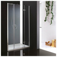 Душевая дверь (215х195) CEZARES BERGAMO BERGAMO-W-B-13-100+60/60-C-Cr-R
