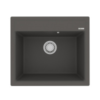Кухонная мойка Lemark HANKA 570  серый шёлк 9910017