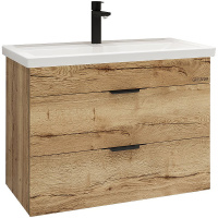 Тумба подвесная Grossman ФОРТА-70 см 107003. с 2-я ящ, дуб галифакс