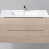 База под раковину подвесная BelBagno ETNA-1000-2C-SO-RG-P Rovere Grigio