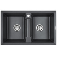 Кухонная мойка Paulmark  Tandem   PM238150-BL черный