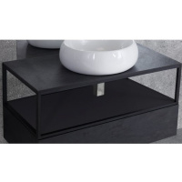 Консоль под раковину Cezares CADRO 50-100/50/30-1C-SO-MET-ST