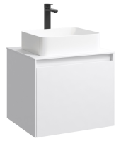 Тумба под раковину Aqwella Mobi (60 см) MOB0106W+MOB0706W