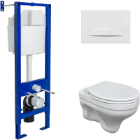 Комплект унитаза с инсталляцией Berges Wasserhaus Atom 042435