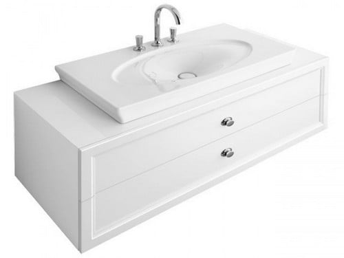 Тумба с раковиной Villeroy & Boch La Belle A58310DJ+6124G1R1
