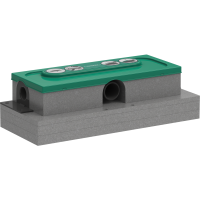 Скрытая часть для трапа Hansgrohe uBox universal 01000180