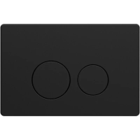 Кнопка смыва Oliveeka OL-R22-MB, черный матовый