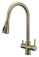 Смеситель для кухни с подключением к фильтру  Paulmark Lange La214212-BR