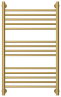 Полотенцесушитель Водяной Прямая Сунержа Богема + (80х50) Матовое Золото 032-0220-8050