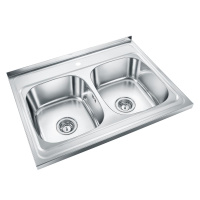 Кухонная мойка (80х60) EMAR 6080A(Q)