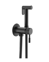 Гигиенический душ со смесителем Gid Edessa L070-BM-GD, черный матовый