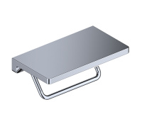 Держатель туалетной бумаги с полочкой для телефона WasserKRAFT K-1425