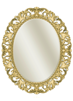 Зеркало (75х95) Misty Аврора O.1021.BA.ZA (золото) Л-Авр-07076-142ОЗ