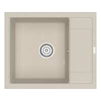 Мойка кухонная Point Римо 60 PN3010BG, светло-бежевый