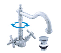 Смеситель для раковины Rav Slezak Morava Retro MK121.5/8