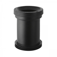 Соединительный патрубок Geberit с манжетой и уплотнительным кольцом: d=110мм, Черный 152.402.16.1