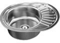 Кухонные мойки овальные из стали
