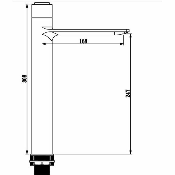 Смеситель для раковины Savol  S-601810LB матовое золото