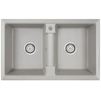 Кухонная мойка Paulmark  Tandem   PM238150-GR серый